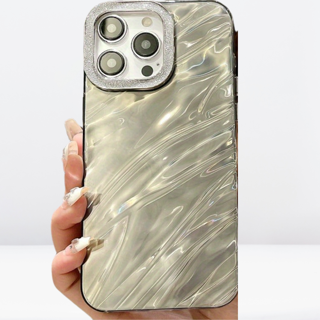 The Diamond Shiny Marble Case for iPhone 11/12/14/15 Series