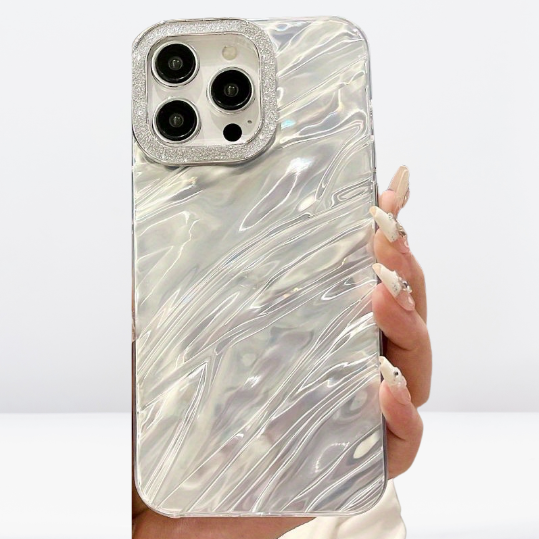 The Diamond Shiny Marble Case for iPhone 11/12/14/15 Series