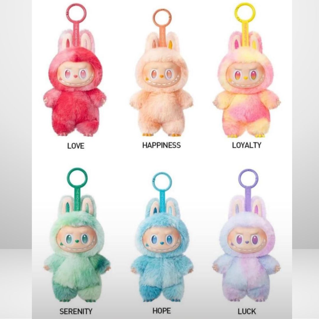 The Secret LABUBU Monster Toy Keyring