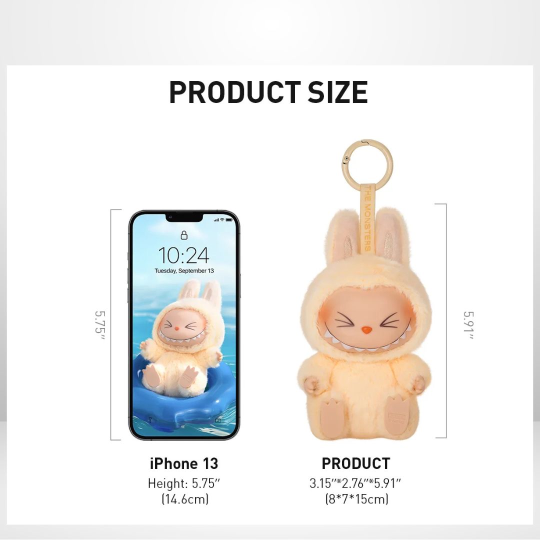 The Secret LABUBU Monster Toy Keyring