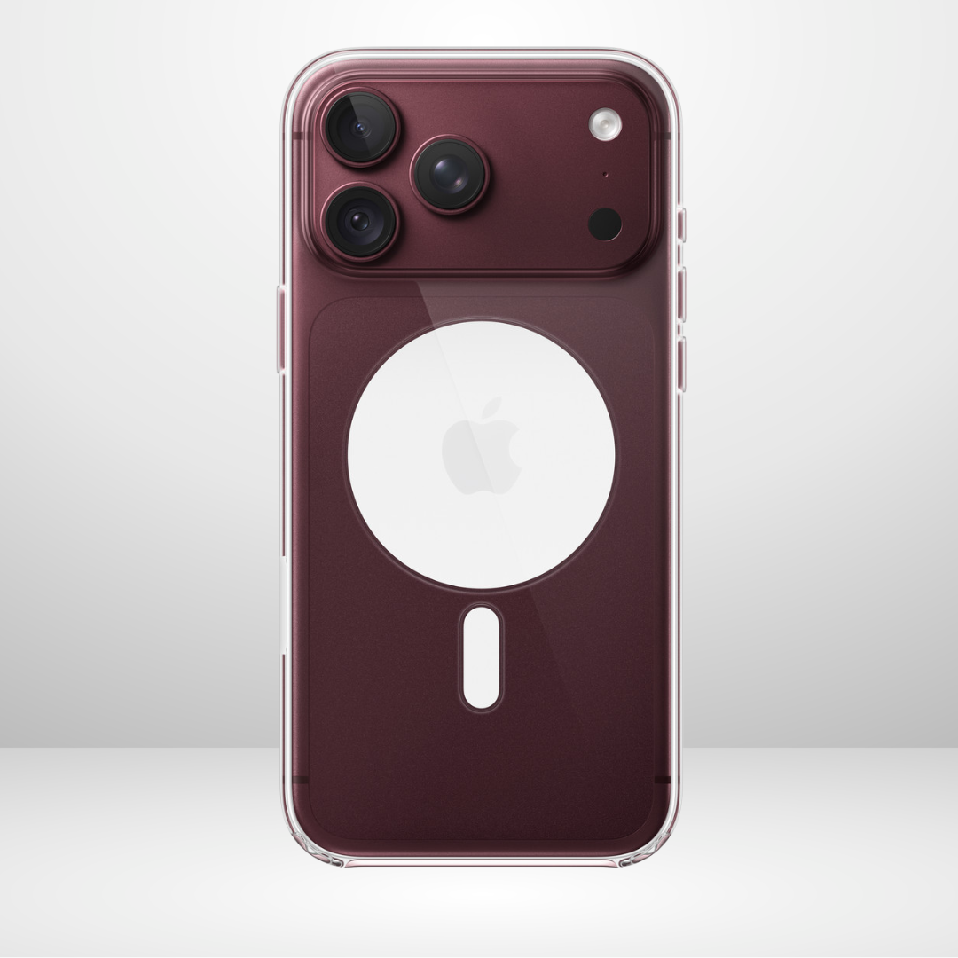 Transparent Clear MagSafe Logo case with camera control button for iPhone 18 series