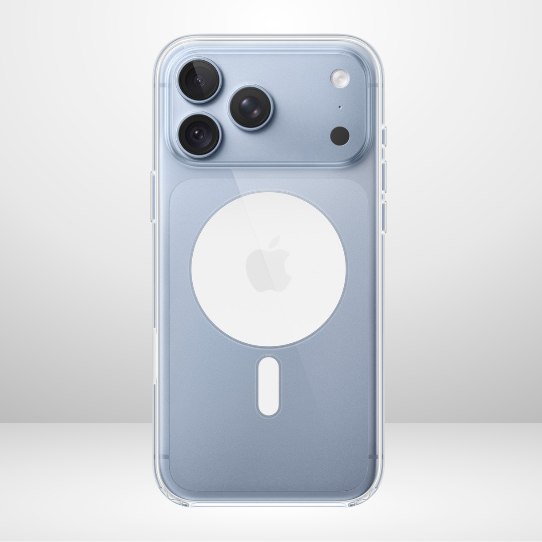 Transparent Clear MagSafe Logo case with camera control button for iPhone 18 series