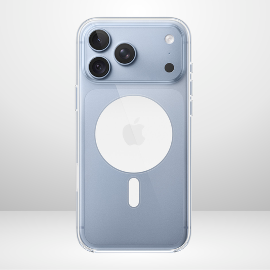 Transparent Clear MagSafe Logo case with camera control button for iPhone 18 series