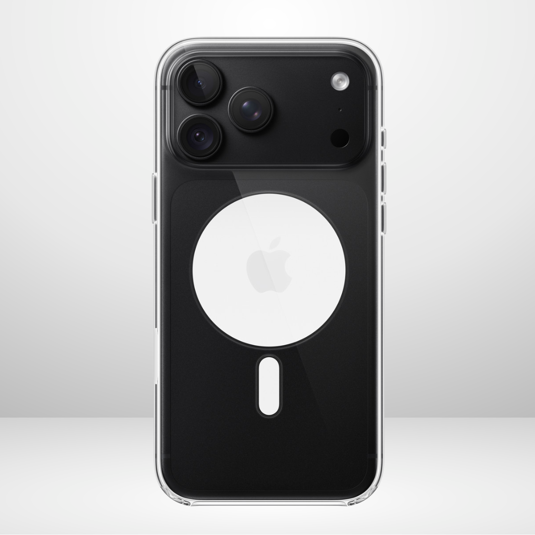 Transparent Clear MagSafe Logo case with camera control button for iPhone 18 series