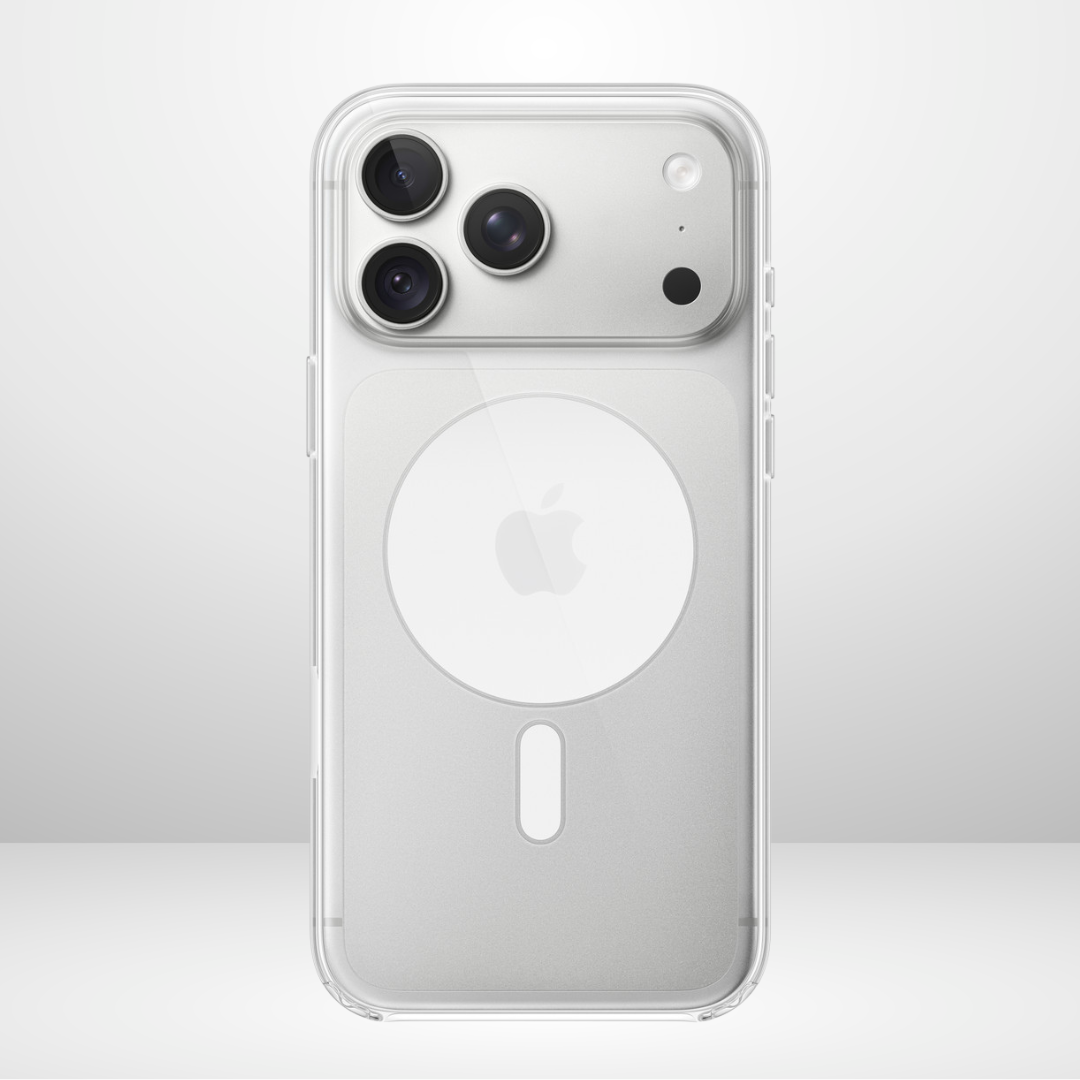 Transparent Clear MagSafe Logo case with camera control button for iPhone 18 series