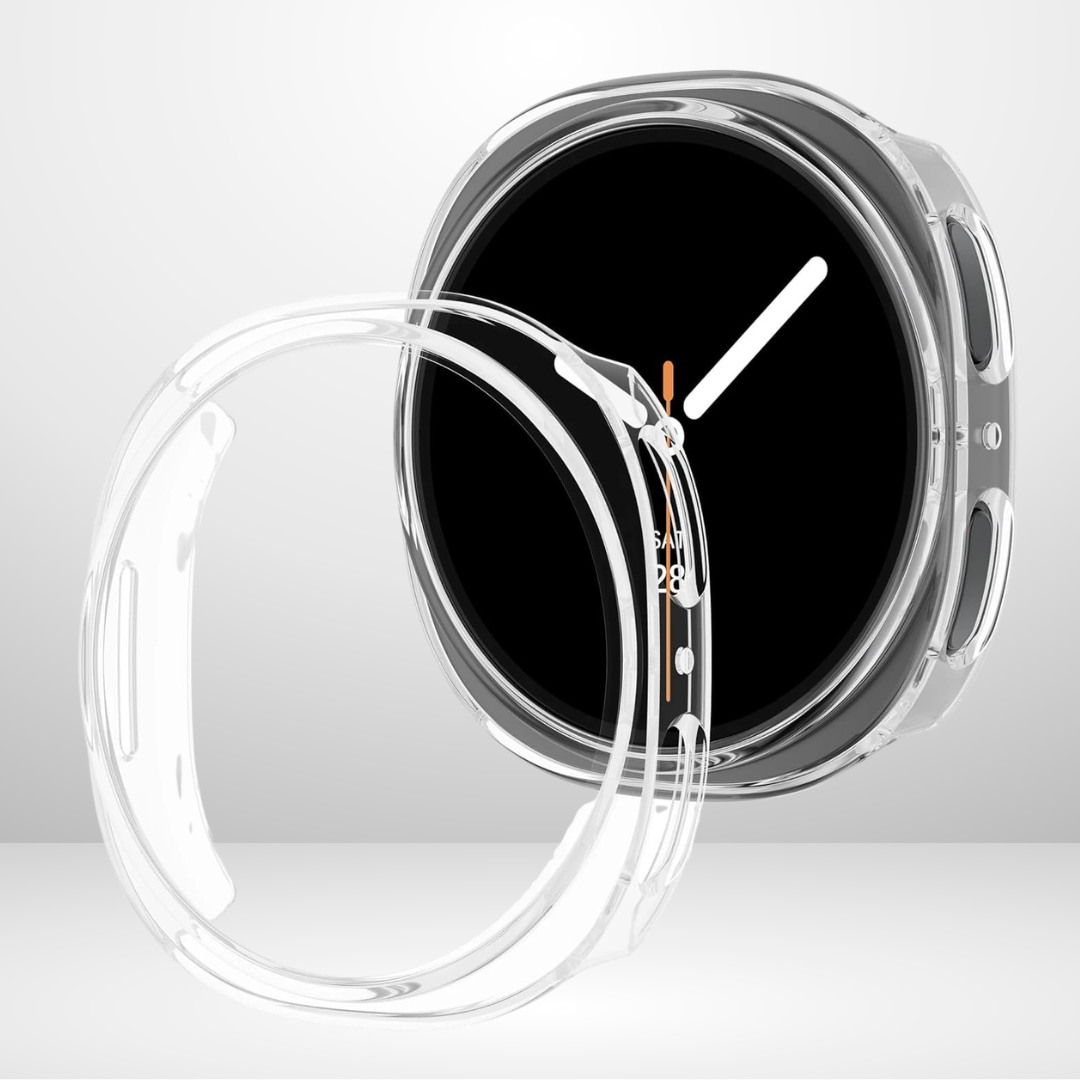 Transparent Hard PC Case for Samsung Galaxy Watch 7, 7Ultra & 8