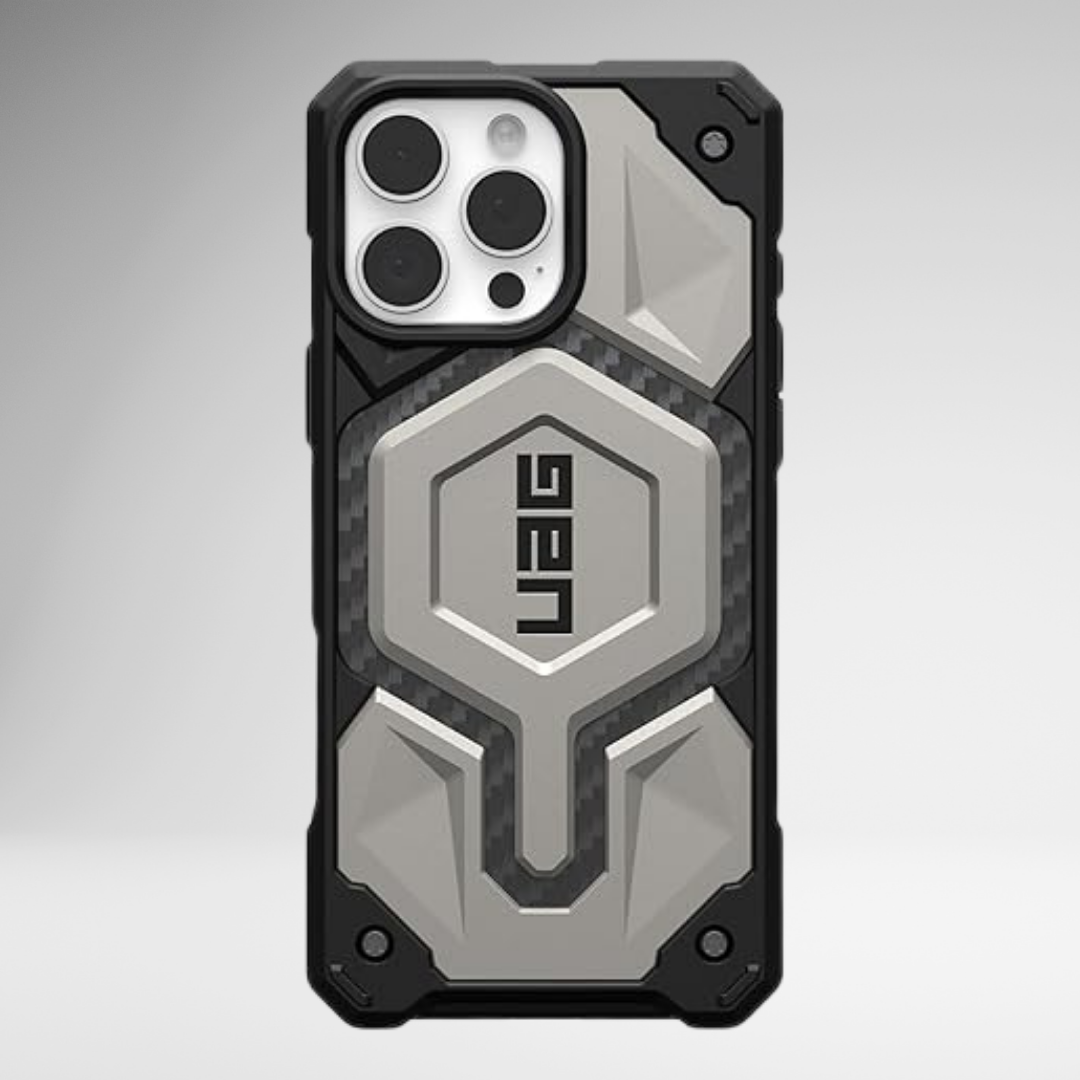 UAG Monarch Pro Series MagSafe for iPhone 16 Series (Titanium)