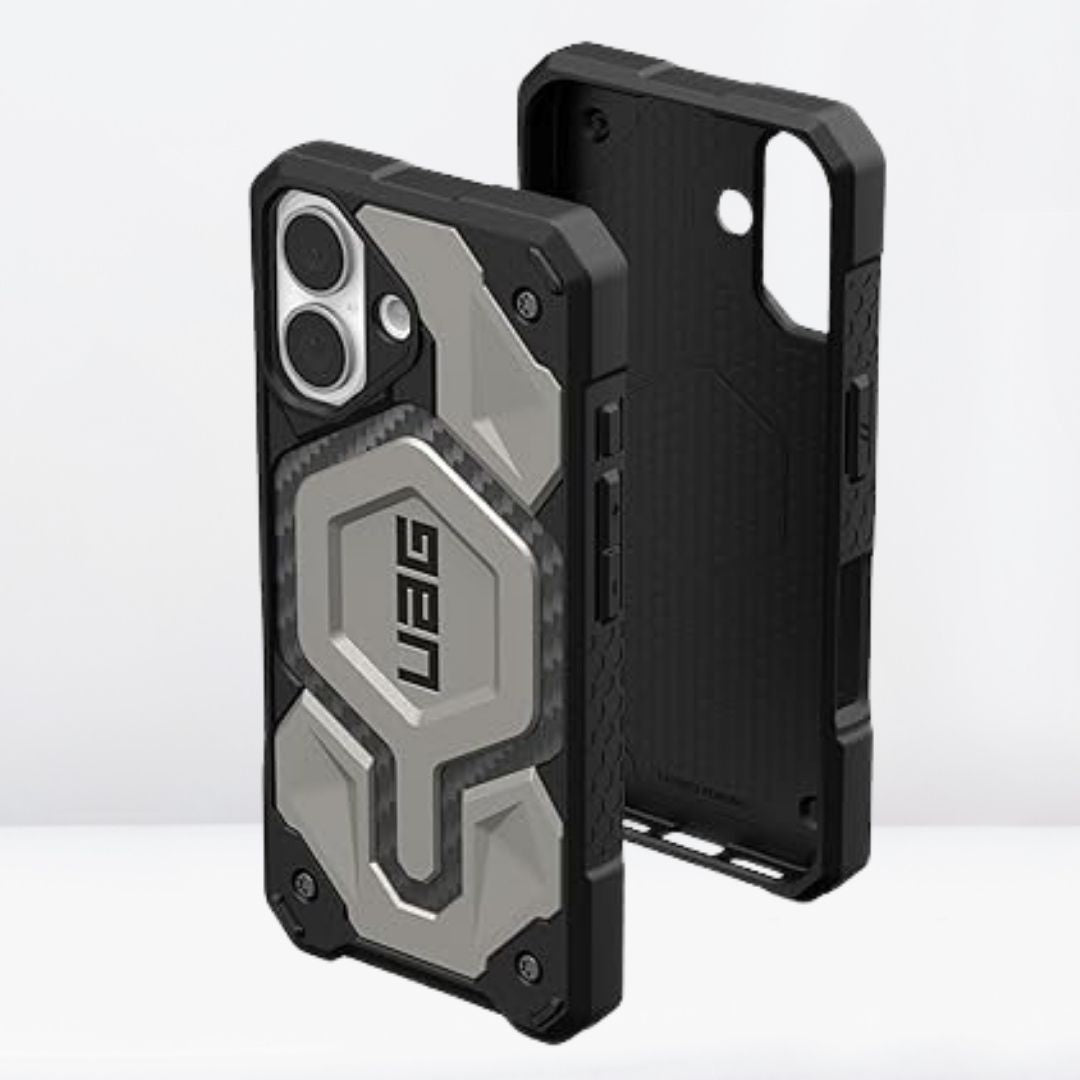 UAG Monarch Pro Series MagSafe for iPhone 16 Series (Titanium)