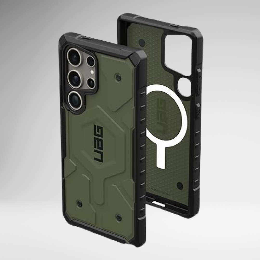 UAG Pathfinder Magsafe Case for the Samsung Galaxy S24 Ultra (Olive)