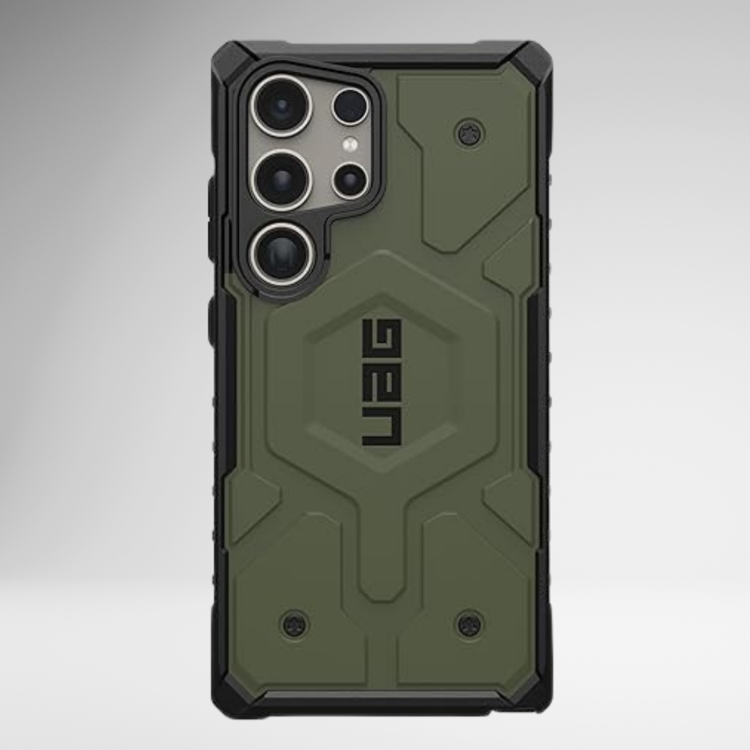 UAG Pathfinder Magsafe Case for the Samsung Galaxy S24 Ultra (Olive)