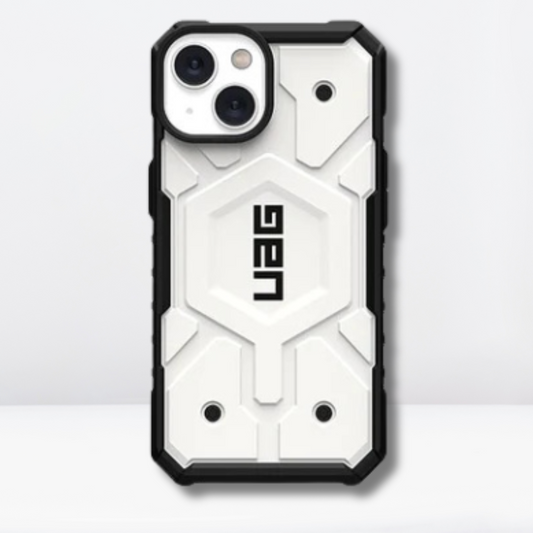 UAG Pathfinder with MagSafe Rugged Protection Case for iPhone 15 (White)