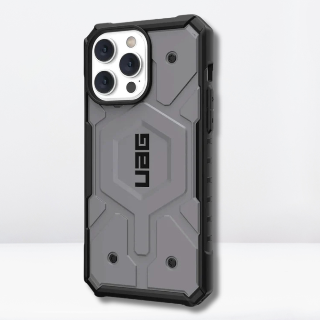 UAG Pathfinder with MagSafe Rugged Protection Case for iPhone 15 Pro (Grey)