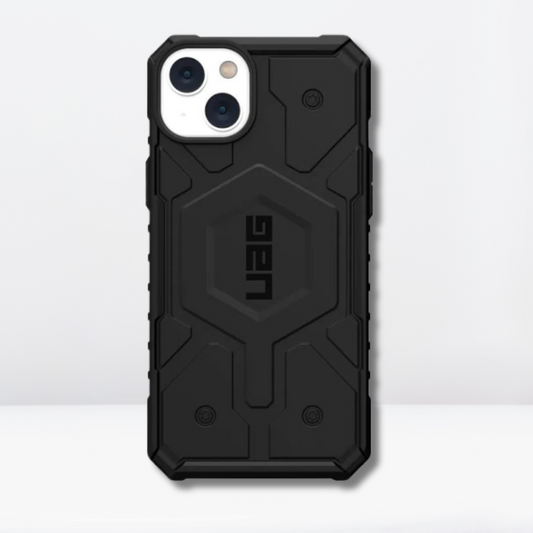 UAG Pathfinder Magnetic-Case For iPhone 15/15 Plus/15 Pro/15 Max Ice Ash  Black
