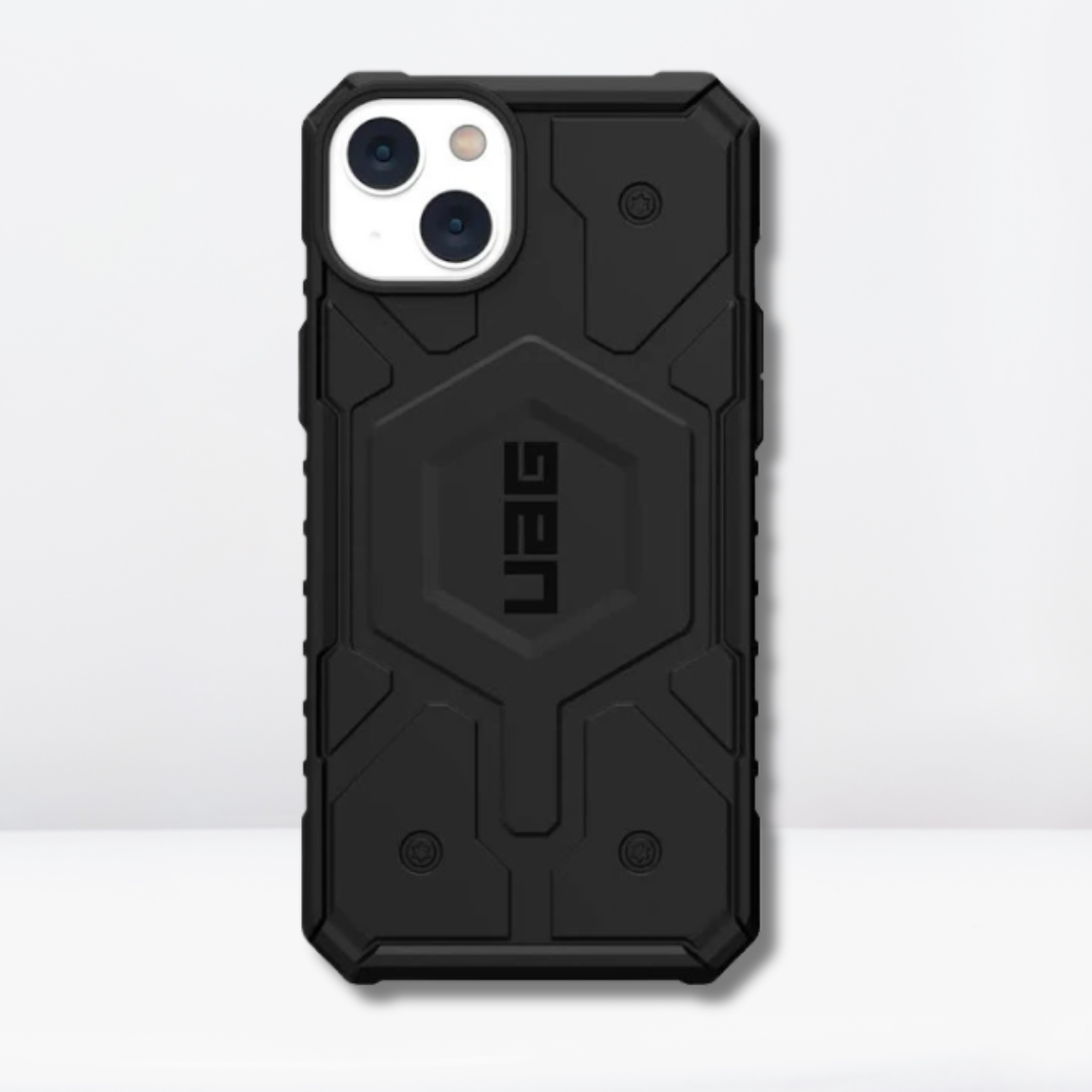 UAG Pathfinder with MagSafe Rugged Protection Case for iPhone 15 Pro Max  (Black)