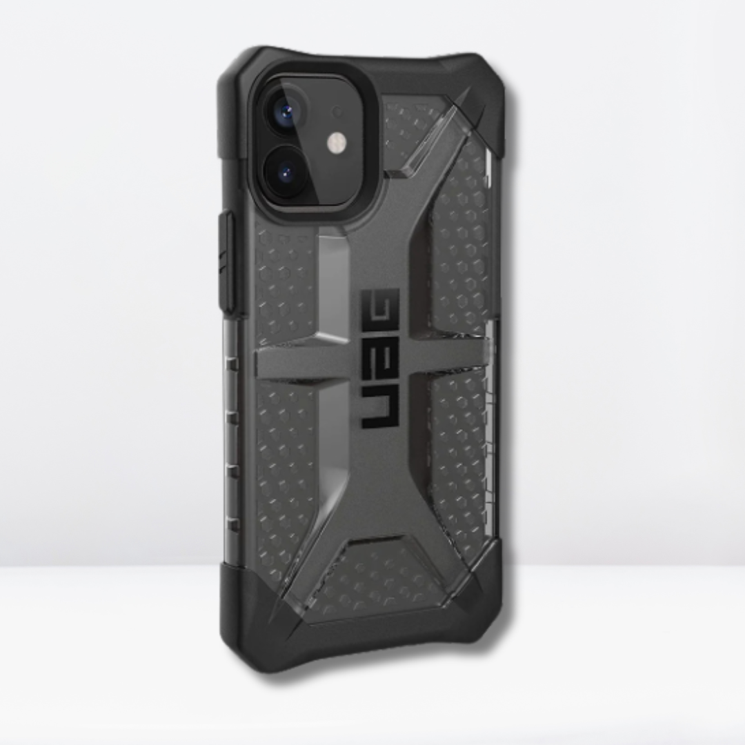 UAG Plasma Series Ice Black Transparent Back Case for iPhone 15/15 Pro/15 Pro Max