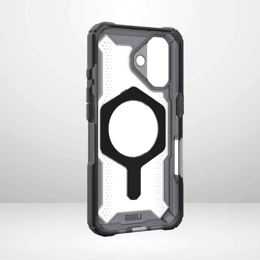 UAG Plasma XTE Stand MagSafe ,Rugged Protective Case for iPhone 16 series (Natural Titanium)