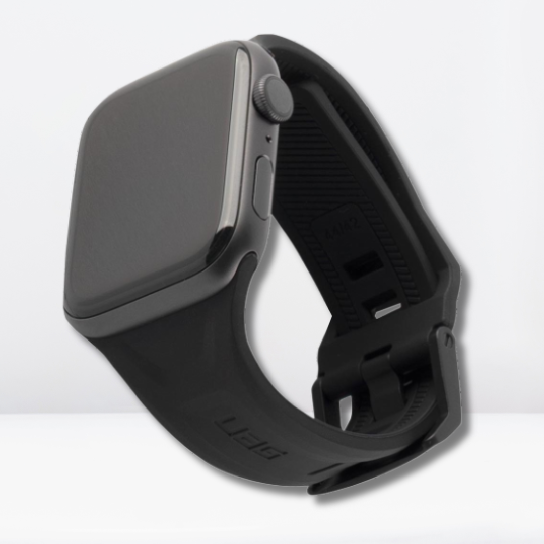 UAG Silicone Scout Strap for iWatch 42/44/45/49 MM (BLACK)