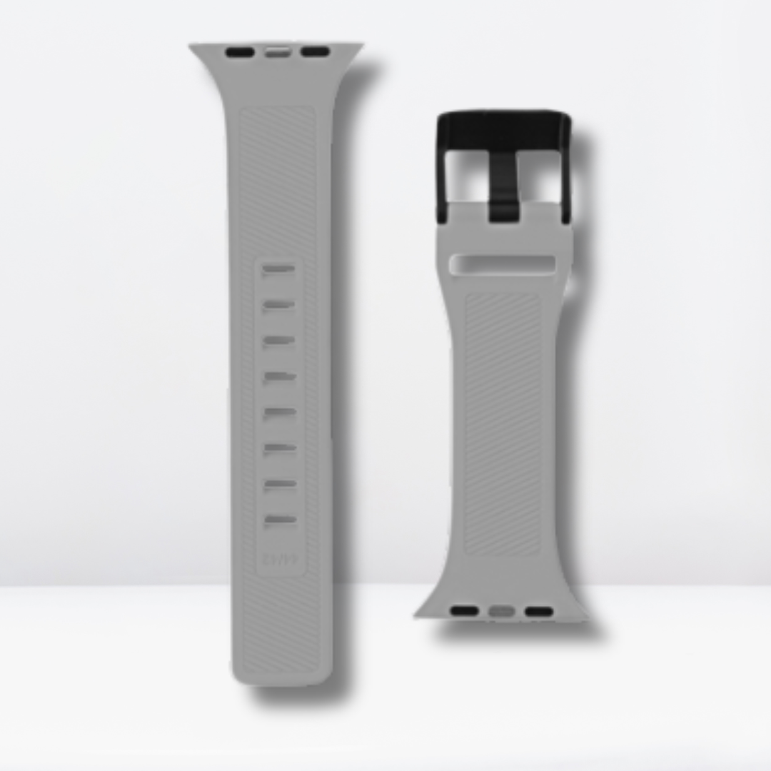 UAG Silicone Scout Strap for iWatch 42/44/45/49 MM (SILVER)