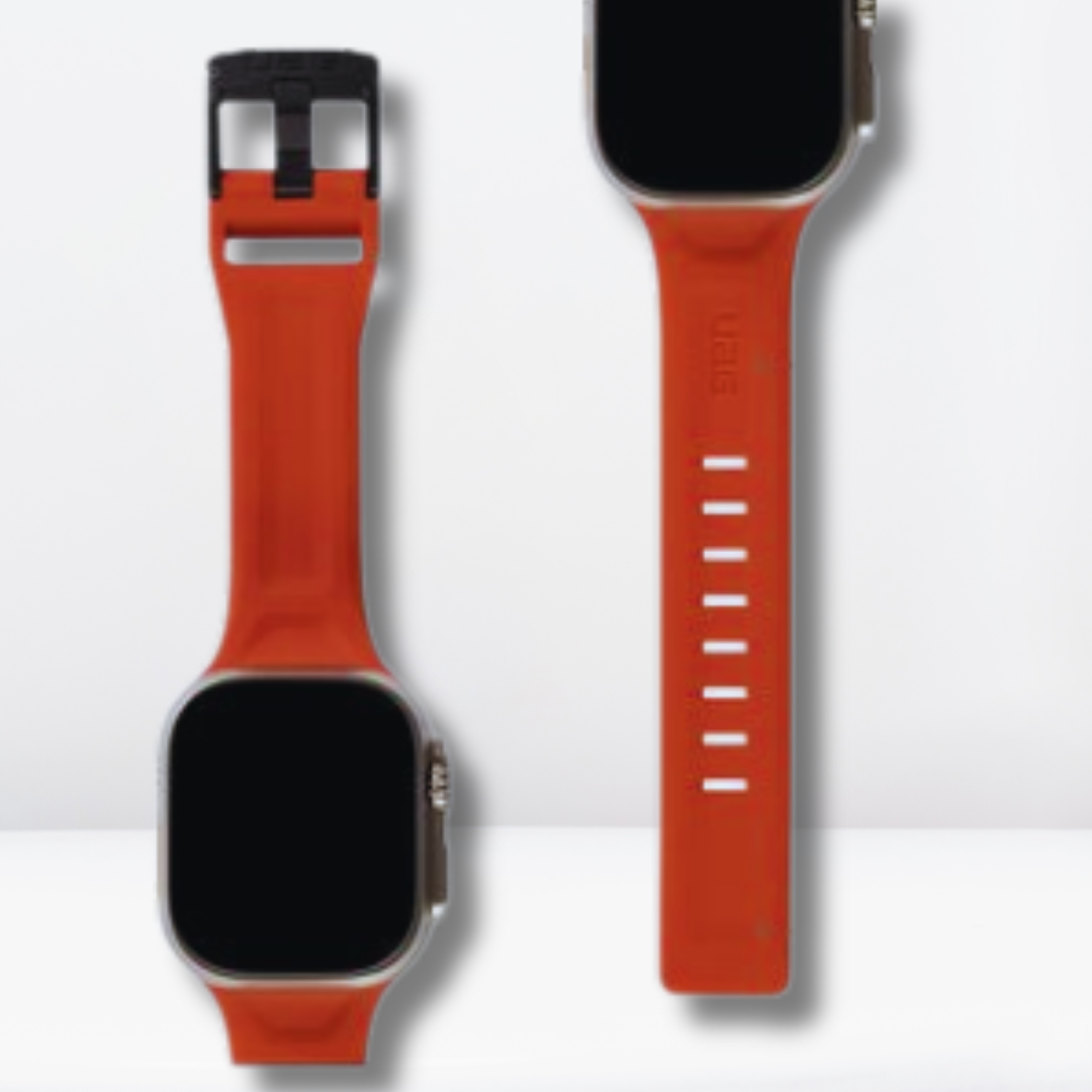 UAG Silicone Scout Strap for iWatch 42/44/45/49 MM (RED)