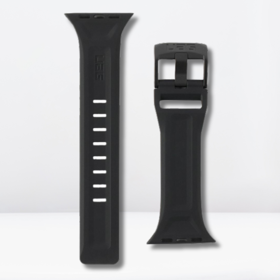 UAG Silicone Scout Strap for iWatch 42/44/45/49 MM (BLACK)