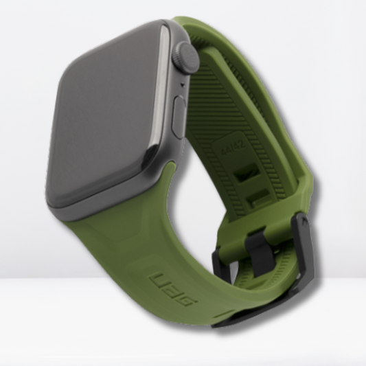 UAG Silicone Scout Strap for iWatch 42/44/45/49 MM (GREEN)