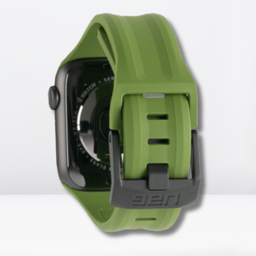 UAG Silicone Scout Strap for iWatch 42/44/45/49 MM (GREEN)