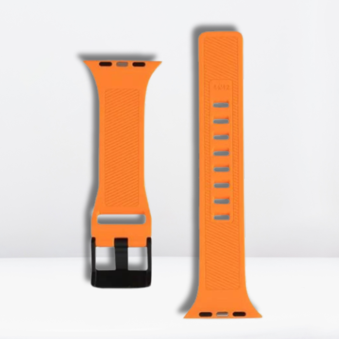 UAG Silicone Scout Strap for iWatch 42/44/45/49 MM (ORANGE)