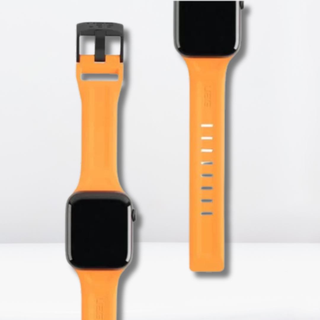 UAG Silicone Scout Strap for iWatch 42/44/45/49 MM (ORANGE)