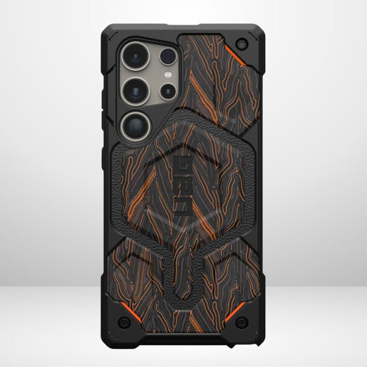 UAG Monarch Pro Case for the Samsung Galaxy S25 Ultra (Forged Orange)