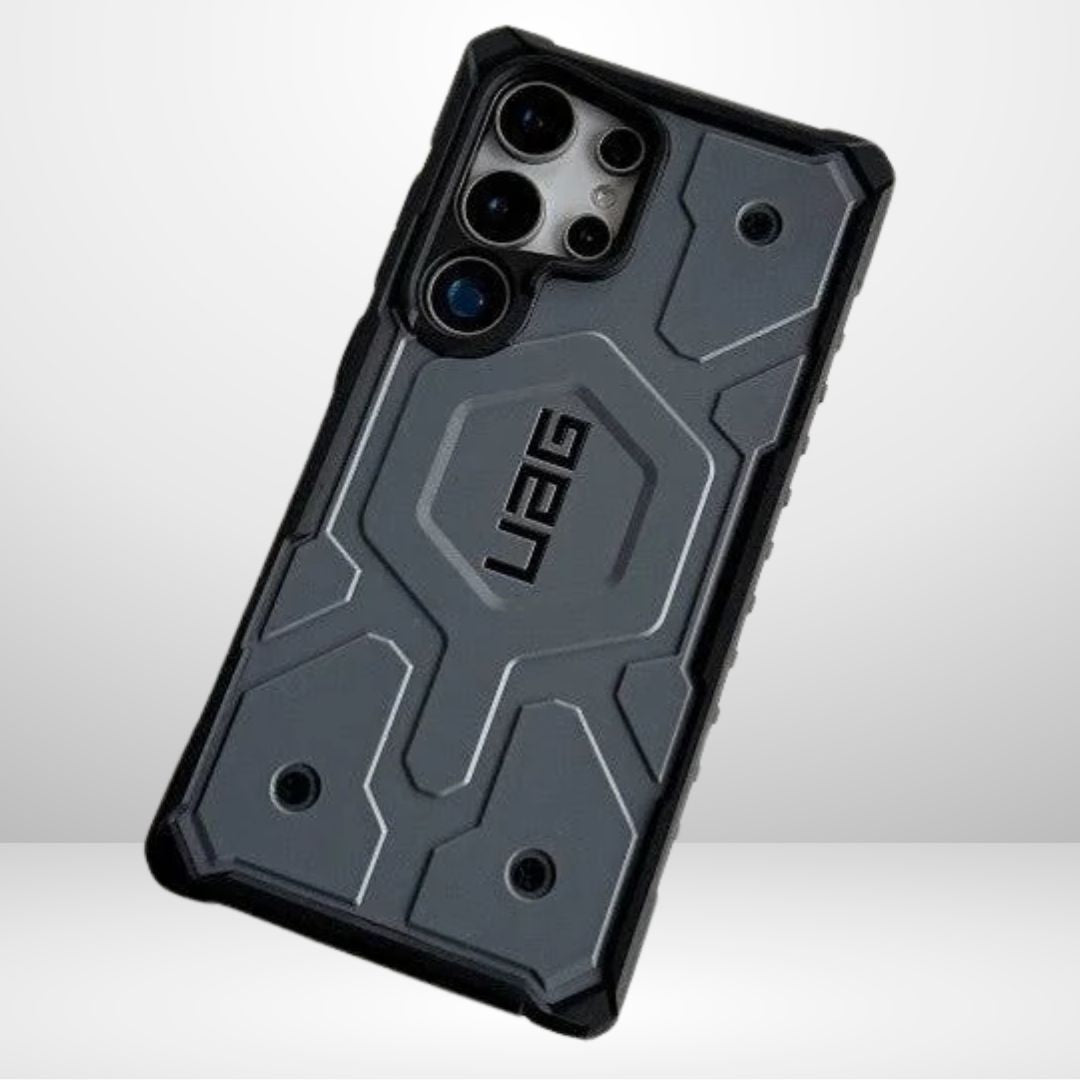 UAG Pathfinder Magsafe Case for the Samsung Galaxy S24 Ultra/S25 Ultra (Dark Silver)