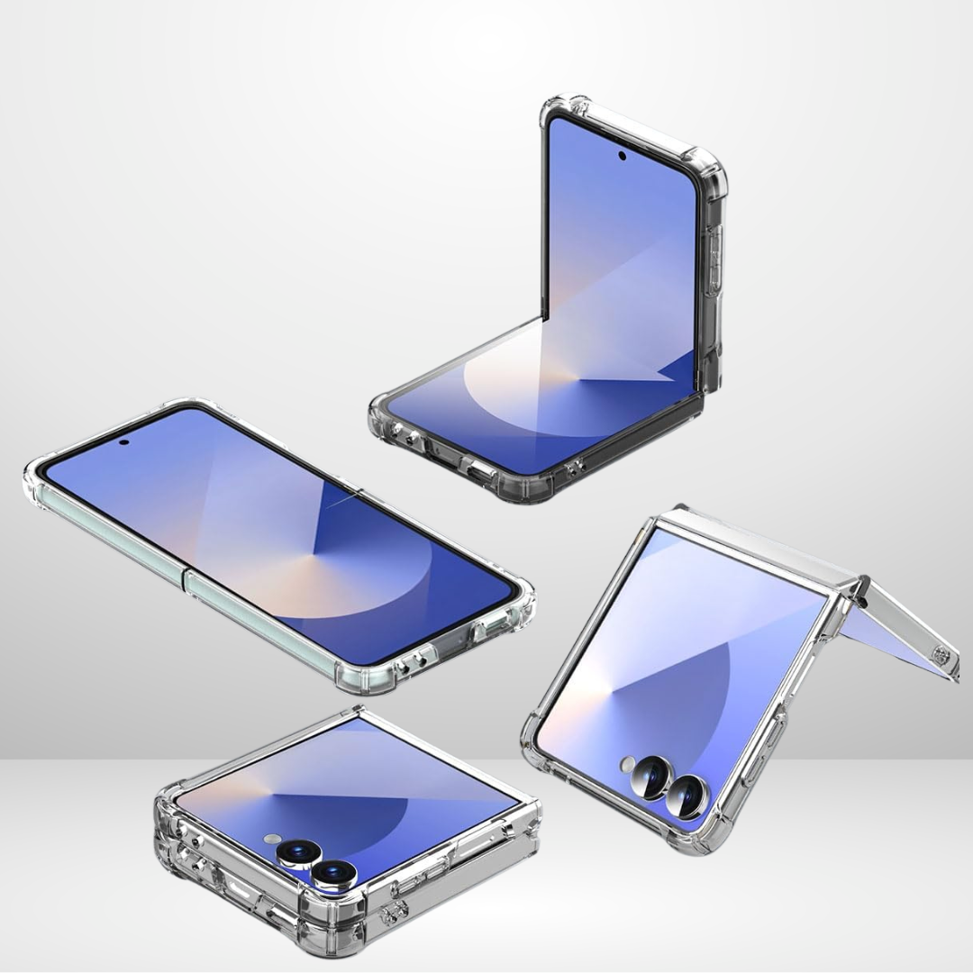 Ultra Hybrid Transparent Clear Case for Samsung Galaxy Z Flip8