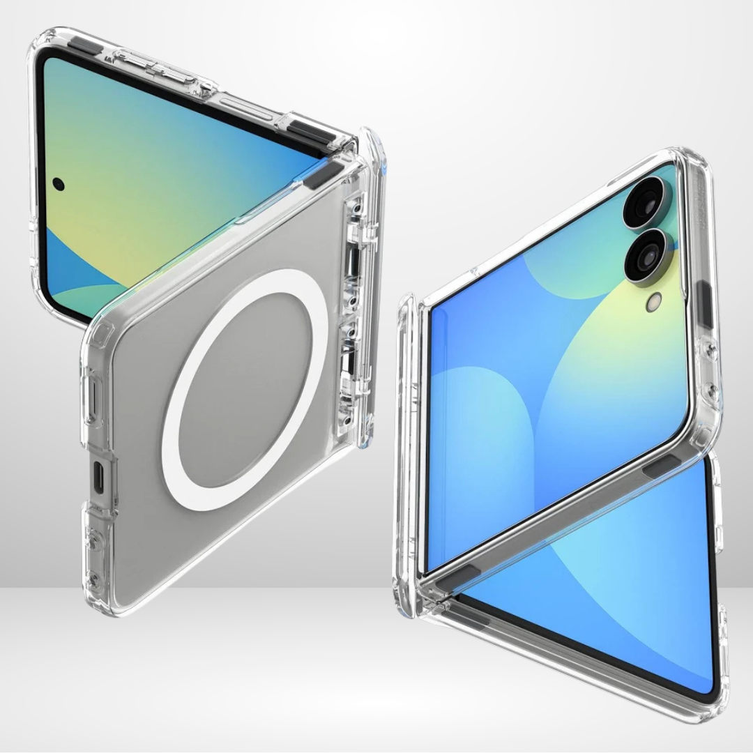 Ultra Hybrid Transparent Magsafe Clear Case for Samsung Galaxy Z Flip8
