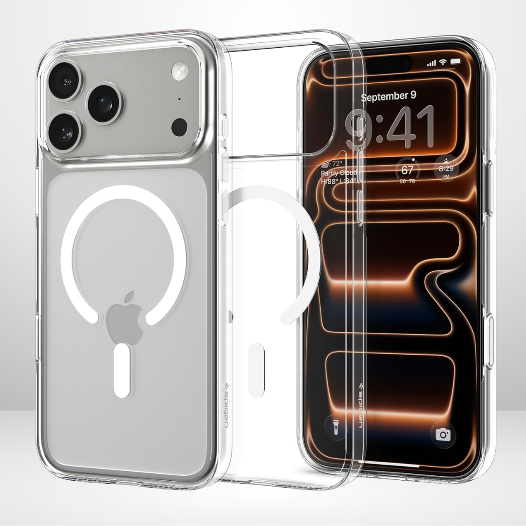 Ultra Hybrid Transparent Magsafe Clear Back Case for iPhone 18 Pro and iPhone 18 Pro Max.