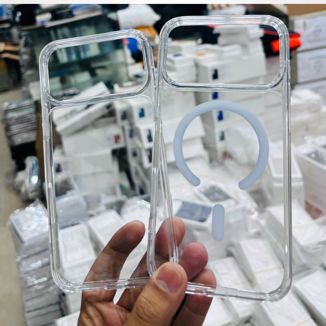 Ultra Hybrid Transparent Magsafe Clear Back Case for iPhone 18 Pro and iPhone 18 Pro Max.