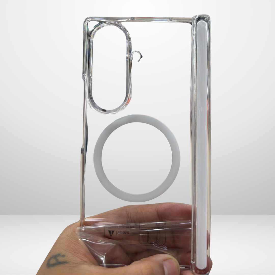 Crystal Clear with MagSafe & Hinge Case for Samsung Galaxy Z Fold8 Ultra & Fold8 Wide